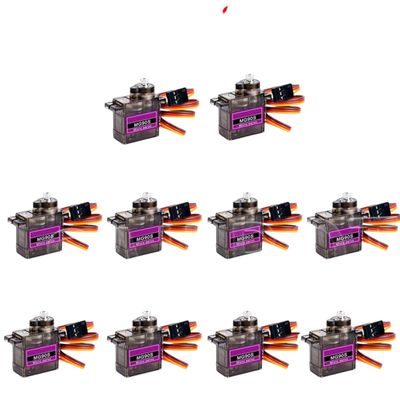 1 pcs for Mg90S Micro Servo Motor Metal Gear Annal0g RC Servomotor 180 for Mini Car Airplane Helicopter Robot Replacement for OEM