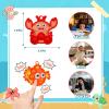 32 Packs Easter Sea Animal Pop Fidget Toys,Mini Keychain Bulk Sensory Toys for Kids Easter Basket Stuffers,Party Favors Carnival Birthday Gifts for Toddlers,Goodie Bags Stuffers ,Classroom Prizes view 2