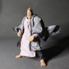 1/12 Scale Male Clothes, Chinese Kung Fu Training Uniform for 6-inches Action Figure Body, 1/12 Ancient Taoist Robe Clothing Costume Outfit view 3