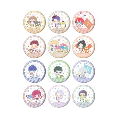 A3! Sanrio Characters 08 A&W [Mini Characteristic] Can Badge Complete Set of 12 Boxes