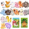 32 Packs Valentine's Day Gifts for Kids Sensory Pop Fidgets Toys Mini Farm Animal Keychains Bulk Party Favors for Toddlers Girls Boys School Classroom Prizes Exchange Birthday Goodie Bag Stuffers view 1