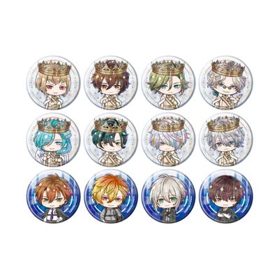 100 Princes Sleeping in the Dream Kingdom 07 (Mini Calilast) Hologram Can Badge 2.2 inches (57 mm) Complete Set of 12 Pieces Box