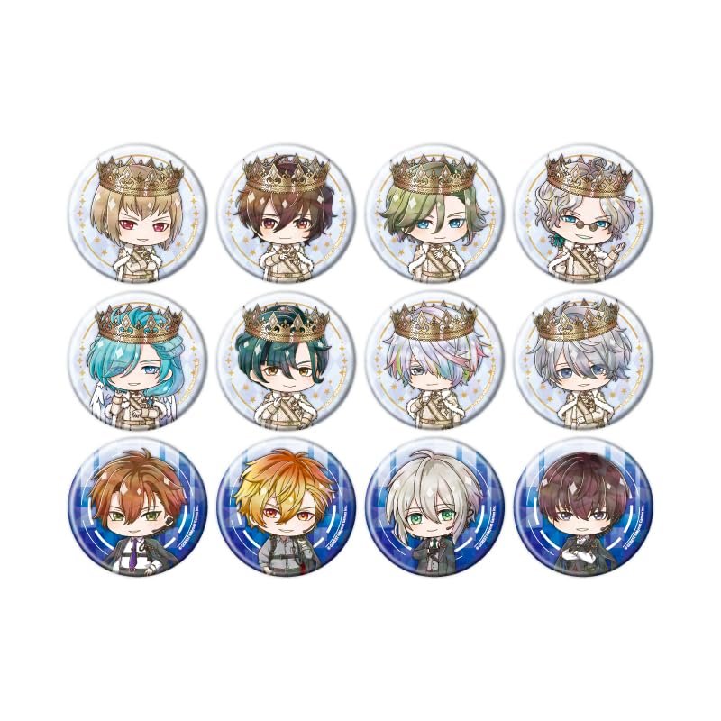 100 Princes Sleeping in the Dream Kingdom 07 (Mini Calilast) Hologram Can Badge 2.2 inches (57 mm) Complete Set of 12 Pieces Box