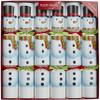 Robin Reed 6 x 13 (inch) Handmade English Christmas Table Decorations - Racing Snowman Game Inside view 1