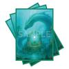 100 PCS TCG/MTG Card Sleeves, Matte Back Anti-Slip & Easy Shuffling Applicable to OCG CCG DTCG PTCG, 2.6 x 3.6 in Standard Size Cards (Sea Snake) view 1
