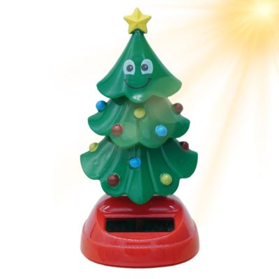 Christmas Tree -, Beard, Star Car Dashboard Dancer,Novelty Moving Christmas Tree for Desk, Windowsill, Car Dashboard Decoration