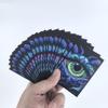 100 PCS TCG/MTG Card Sleeves, Matte Back Anti-Slip & Easy Shuffling Applicable to OCG CCG DTCG PTCG, 2.6 x 3.6 in Standard Size Cards (Demonic Giant Eye) view 2