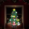 3D Felt Christmas Tree for Toddler - DIY Felt Craft Kit with Detachable Ornaments for Holiday Fun | Soft Material, Easy Assembly, Educational Play, Ideal for Home Wall Door, 95x70x0.5cm view 4