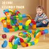 2025 Gravity-Defying 3D Electric Building Blocks Car Track Set  Motorized Car Embedded Layouts STEM Early Learning Sensory Toy for Toddlers 3-8 Boys Girls Birthday Gift view 3