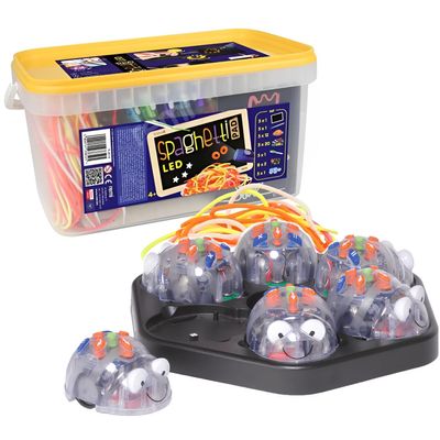 Early Basic Programming: See & Say Blue-Bot Class Pack with Free Spaghetti LED PAD - 5 Stations