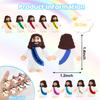 Babelshar 20 Pcs Little Jesus Figures, Action Figures Mini Jesus Love You Figurines in Bulk, Pocket Miniature Decorations to Hide and Seek Religious Christian Party Gift for Easter Egg Sunday School view 2