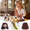Babelshar 20 Pcs Little Jesus Figures, Action Figures Mini Jesus Love You Figurines in Bulk, Pocket Miniature Decorations to Hide and Seek Religious Christian Party Gift for Easter Egg Sunday School view 4