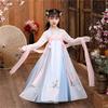 CHAGME Guzheng Hanfu for Girls Fairy Dresses Tang Suit Embroidered Skirt Chinese Style Served Ru Performance Clothing view 2