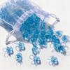 50 Pcs Mini Acrylic Pacifiers for Baby Shower Games, 0.83 Inch Bulk Cute Decorative Charms, Gender Reveal Table Decorations DIY, Baby Shower Party Favors (Blue) view 4