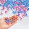 100 Pcs Mini Acrylic Pacifiers for Baby Shower Games, 0.83 Inch Bulk Cute Decorative Charms, Gender Reveal Table Decorations DIY, Baby Shower Party Favors (50 Blue + 50 Pink) view 1