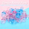100 Pcs Mini Acrylic Pacifiers for Baby Shower Games, 0.83 Inch Bulk Cute Decorative Charms, Gender Reveal Table Decorations DIY, Baby Shower Party Favors (50 Blue + 50 Pink) view 3