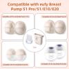 12pcs Breast Pump Replacement Parts for eufy, Includes Silicone Diaphragms Duckbill Valves & Nozzle Covers Durable Breast Pump Accessories Compatible with eufy S1 Pro/S1/E10/E20 view 2