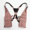 Alvivi Roomy Retro Underarm Purse Gothic Victorian Style Armpit Bag with Multiple Pockets Great for Halloween Costume Pink 2 One Size view 4