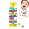Ball Tower - Multiple Layers Educational Sound Toy, Sturdy Colorful Lovely Novelty Funny Slide Toy for Boys Girls STEM Developmental Fun Learning view 1