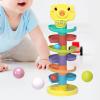 Ball Tower - Multiple Layers Educational Sound Toy, Sturdy Colorful Lovely Novelty Funny Slide Toy for Boys Girls STEM Developmental Fun Learning view 3