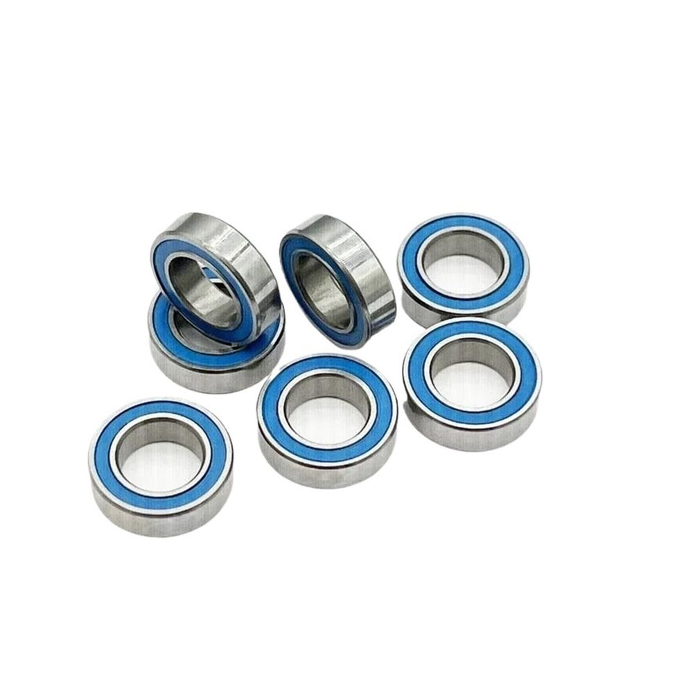 10PCS RC Motor Double 6801-2RS Bearing 12x21x5mm Sealed Blue Thin-Walled 6801 RS Ball Bearing 6801 2RS