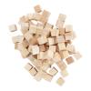Wooden Cubes for DIY Craft, Puzzle Games, and Party Decorations, 100Pcs Pine Wooden Building Blocks, Ideal for Kids' Learning, Creative Play, and Home Decor. view 4