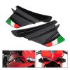 HMXDZBM Motorcycle Winglet Aerodynamic Side Wing Fin Spoiler Compatible With YZF R1 R6 R25 H2 H2R S1000RR H2 ABS(Style2) view 2