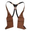 Alvivi Roomy Retro Underarm Purse Gothic Victorian Style Armpit Bag with Multiple Pockets Great for Halloween Costume Orange 1 One Size view 1