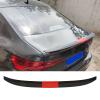 3Pcs Rear Trunk Lid Wing SPO, Glossy Black ABS Car Rear Trunk SPO, Fi, Angle for Enhanced Stabi and Aers view 4