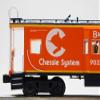 Lionel Chessie Bay Window Caboose #903747 O Gauge Train CAR 2526710 view 4