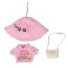 Duck Clothes Sets, Cartoon Duck Clothes White Yellow Stuffed Clothing for Plush Cotton Skirt Overalls Outfit Clothing Stuffed Animals (Type I) view 1