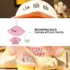 Duck Clothes Sets, Cartoon Duck Clothes White Yellow Stuffed Clothing for Plush Cotton Skirt Overalls Outfit Clothing Stuffed Animals (Type I) view 2