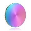 Metal Spinning Top Base, Double-Concave, Stainless Steel, Large Diameter, Anti-Fall, Durability, Smooth, Low Friction, Extends Spin Time (S, Colorful) view 1