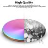 Metal Spinning Top Base, Double-Concave, Stainless Steel, Large Diameter, Anti-Fall, Durability, Smooth, Low Friction, Extends Spin Time (S, Colorful) view 3