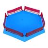 Hapivida Burst Gyro Disk, Duel Battle Spinning Accessory for Kids, Full Size Dreidel Set with Guardrails and Portable Design for Championship Play (Pearl Blue) view 3