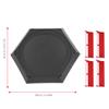 Hapivida Burst Gyro Disk, Duel Battle Spinning Accessory for Kids, Full Size Dreidel Set with Guardrails and Portable Design for Championship Play (Black) view 3