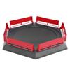 Hapivida Burst Gyro Disk, Duel Battle Spinning Accessory for Kids, Full Size Dreidel Set with Guardrails and Portable Design for Championship Play (Black) view 4