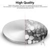 Metal Spinning Top Base, Double-Concave, Stainless Steel, Large Diameter, Anti-Fall, Durability, Smooth, Low Friction, Extends Spin Time (S, Silver) view 3