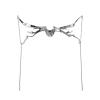 qynyxbh Cyberpunk Metal Men's and Women's Face Accessories+Elf Earshape Adjustable Fluid Mechanical Sense Men's and Women's Face Accessories Ear Set view 1