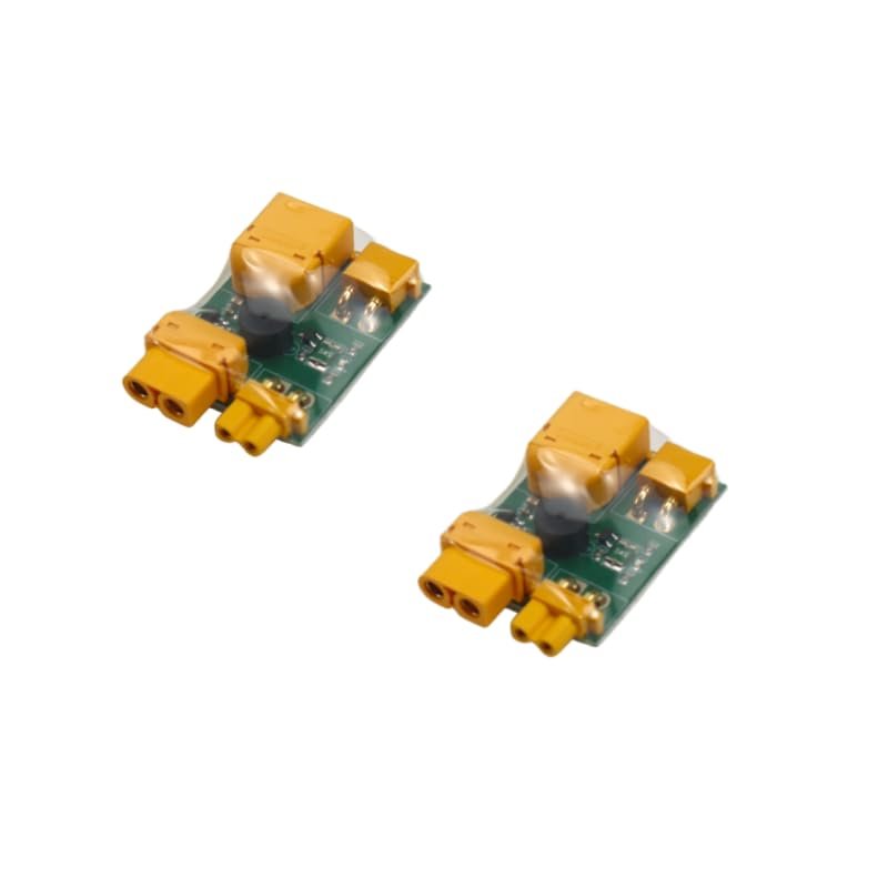 2-6S XT30 / XT60 SmartSmoke Stopper Fuse Test Safety Plug Short-circuit Protection Plug Circuit for RC FPV Racing Drone(2 pcs)