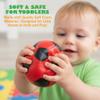 Kiddie Play Soft Foam Balls for Kids 8 Toddler Balls - Soccer, Basketball, Baseball, Football, Tennis with Carry Bag, Indoor Outdoor Sports Toys for Baby view 2