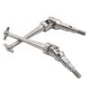 2X Transmission Axle for RC Cars, Metal Driveshafts for DIY Projects in Scale 1/16- Argent view 4
