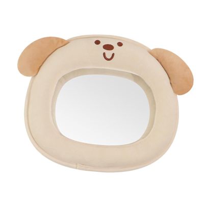 Baby Car Mirror Rear Facing Car Back Seat Mirror Easy Installation Shatterproof Infant Safety Monitor- Dog