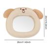 Baby Car Mirror Rear Facing Car Back Seat Mirror Easy Installation Shatterproof Infant Safety Monitor- Dog view 4
