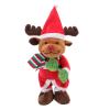 Aoaoy Dancing Santa, Dancing Singing Santa Claus Figurines Electric Christmas Plush Doll with 8 Songs Glowing Swing for Kids Adults (Christmas Elk) view 1