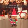 Aoaoy Dancing Santa, Dancing Singing Santa Claus Figurines Electric Christmas Plush Doll with 8 Songs Glowing Swing for Kids Adults (Christmas Elk) view 2