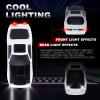 Authticar 1:60 Scale Mini RC Drift Car, 2.4GHz 4WD AE86 Desktop RC Drift Car with Gyro, Interchangeable Tires, LED Lights, Full Proportional ControlRacing Sport Toy for Adults Teens(White) view 3