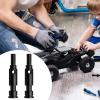 2Pcs Stub Axle Drive Shaft W269 Replacement Parts for 1/10 2WD Goron Series RC Vehicles- Black view 4