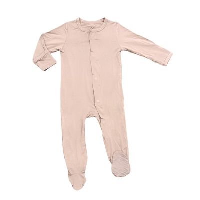 Avee & Co Footie Pajamas - Quick Magnetic Fastener Sleeper for Baby Boy and Girl (0-24 months) (US, Age, 0 Months, 24 Months, 1, Aspen)