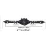 1/10 RC Car Axle Straight Replacement 217mm Aluminum Spare Part Heavy Duty Remote Control Vehicle Repair Accessories- Black Rear view 3
